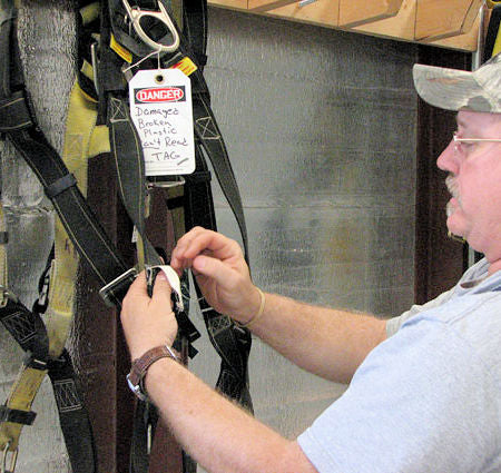 Entretien de votre harnais de sécurité