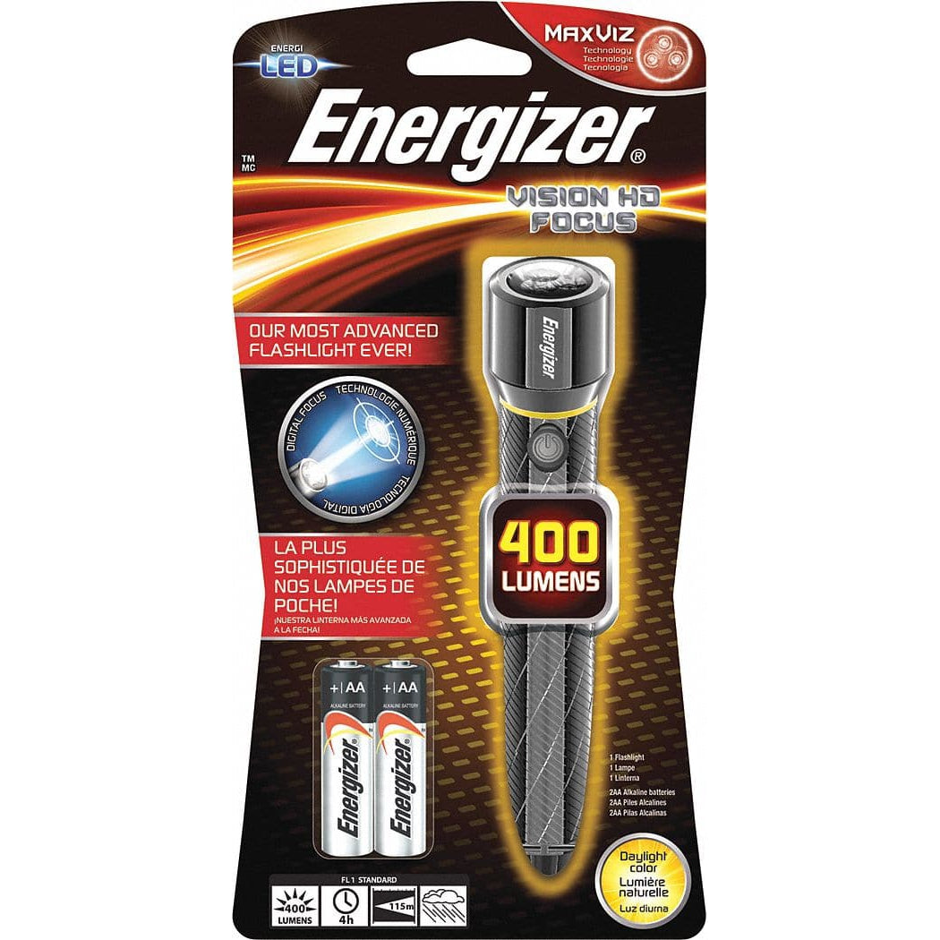 Lampe de poche Energizer (2AA / 400 lumens)