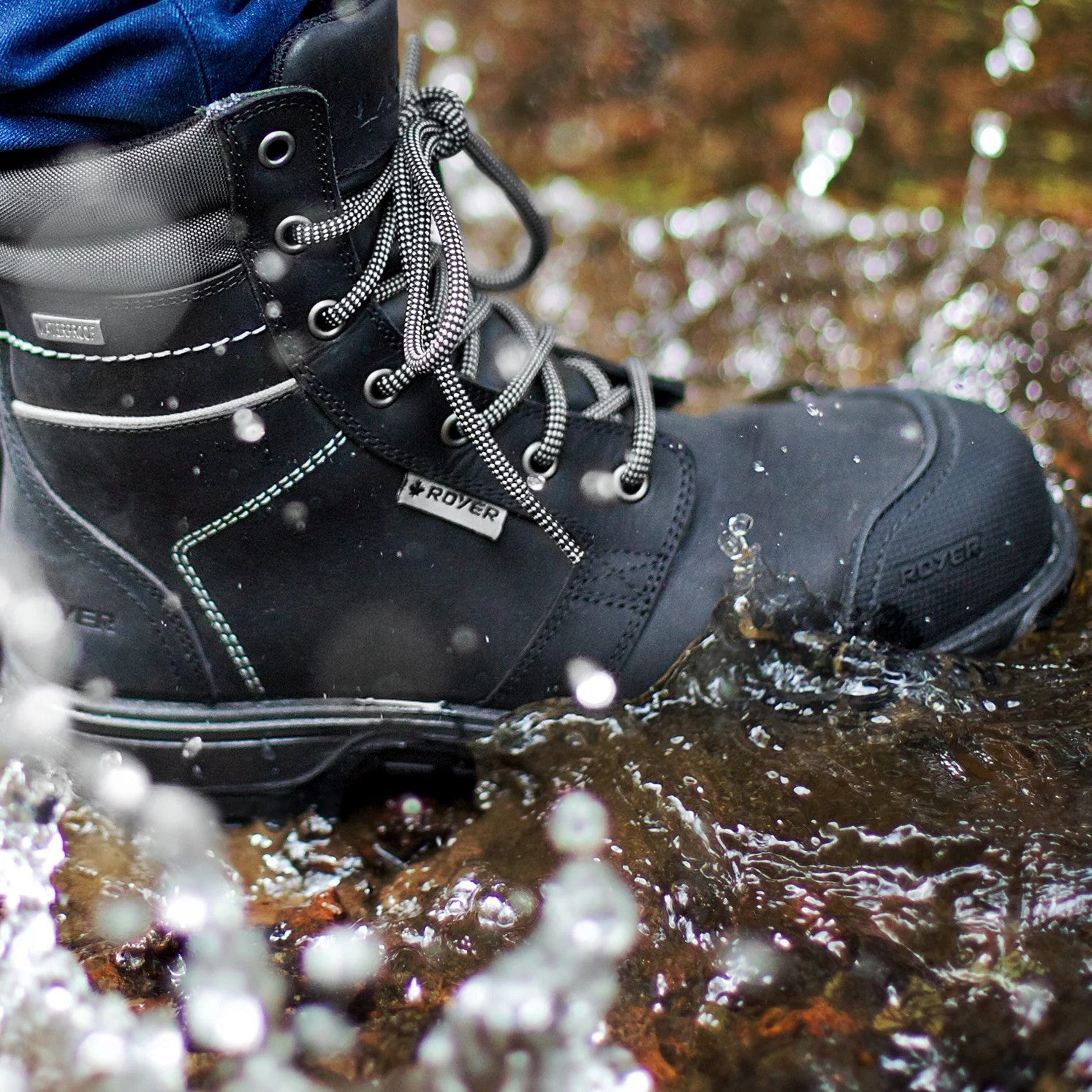 Water-resistant boots VS waterproof membrane