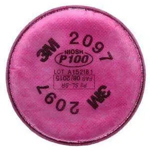 3M Particulate Filter with nuisance level organic vapour relief 2097 (P100)