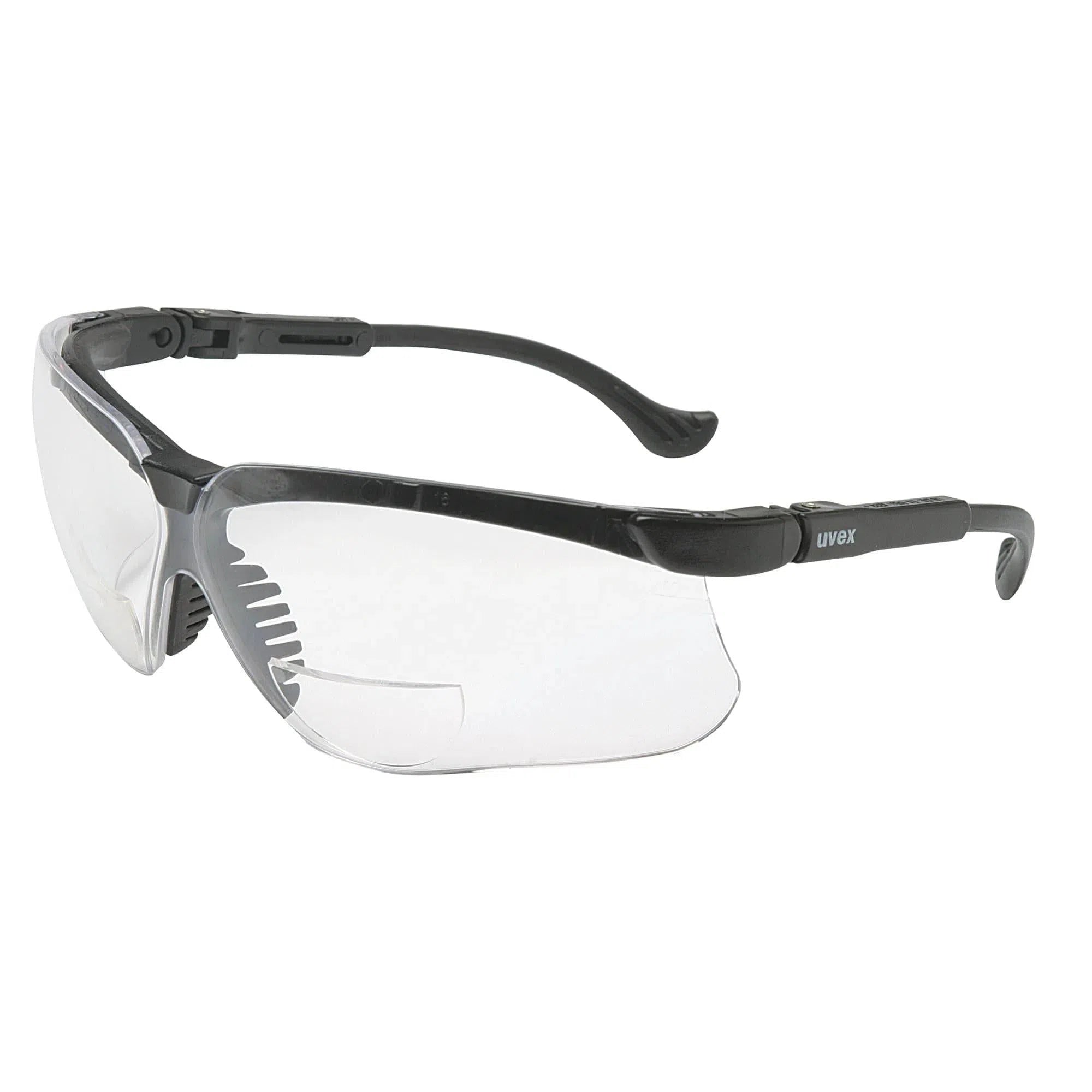 Uvex Genesis safety glasses with reading focus