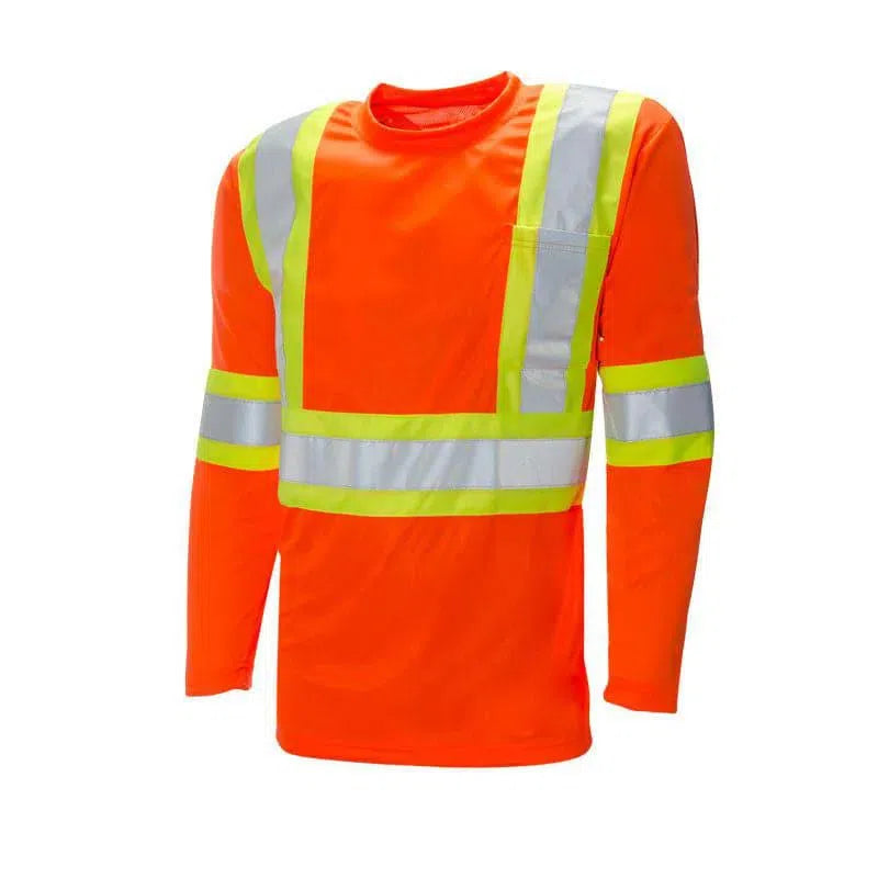 Long-sleeved traffic T-shirt