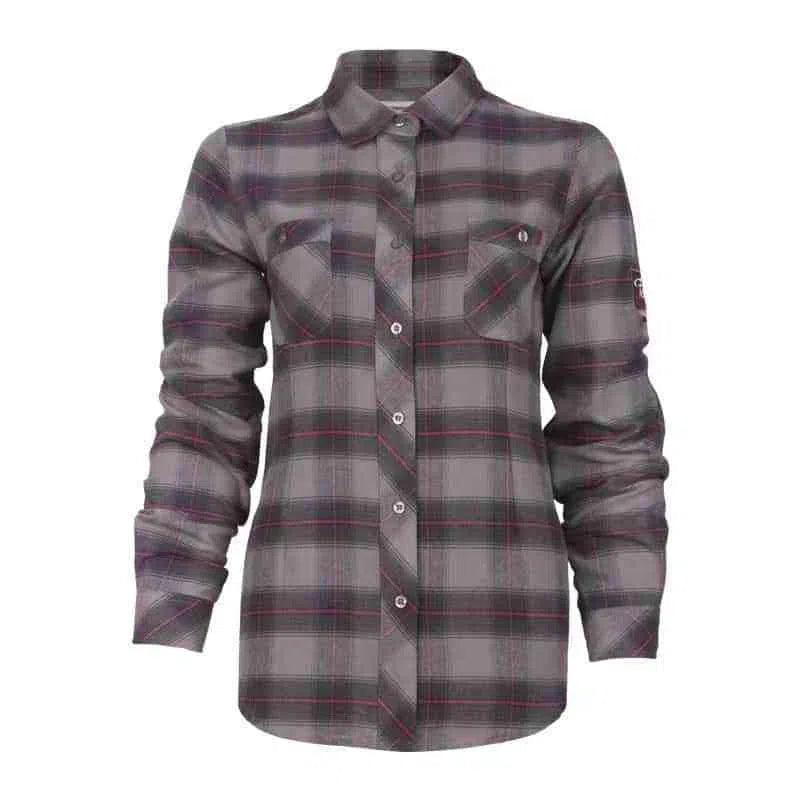 Women's plaid flannel shirt - PF470