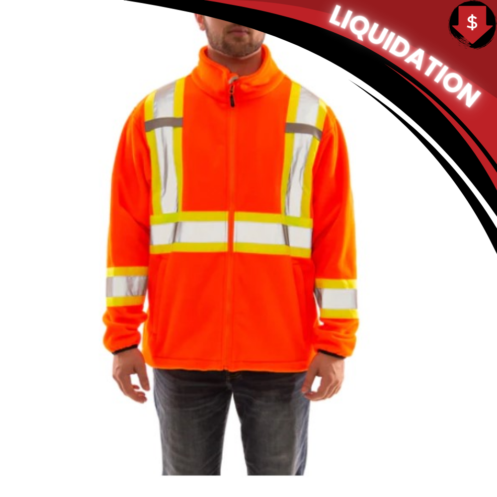 Microfleece Hiviz Vest - CLEARANCE