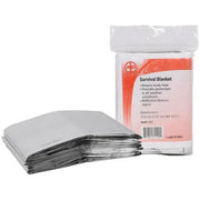 Aluminium emergency blanket