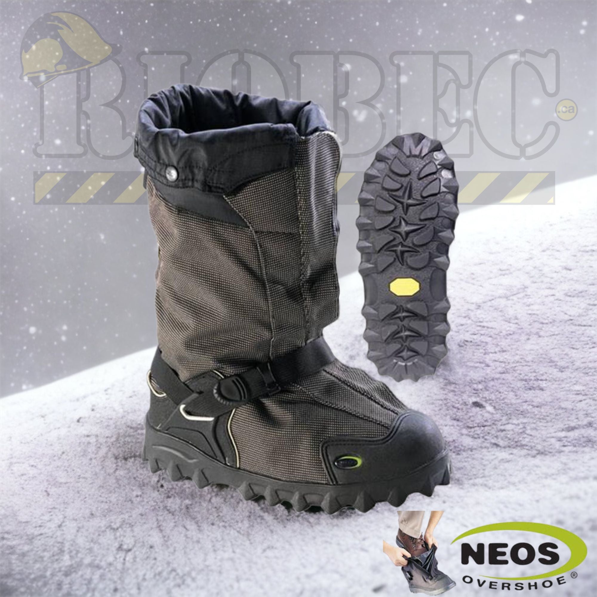 Bottes Couvre-chaussures NEOS non doublé avec crampons en ligne