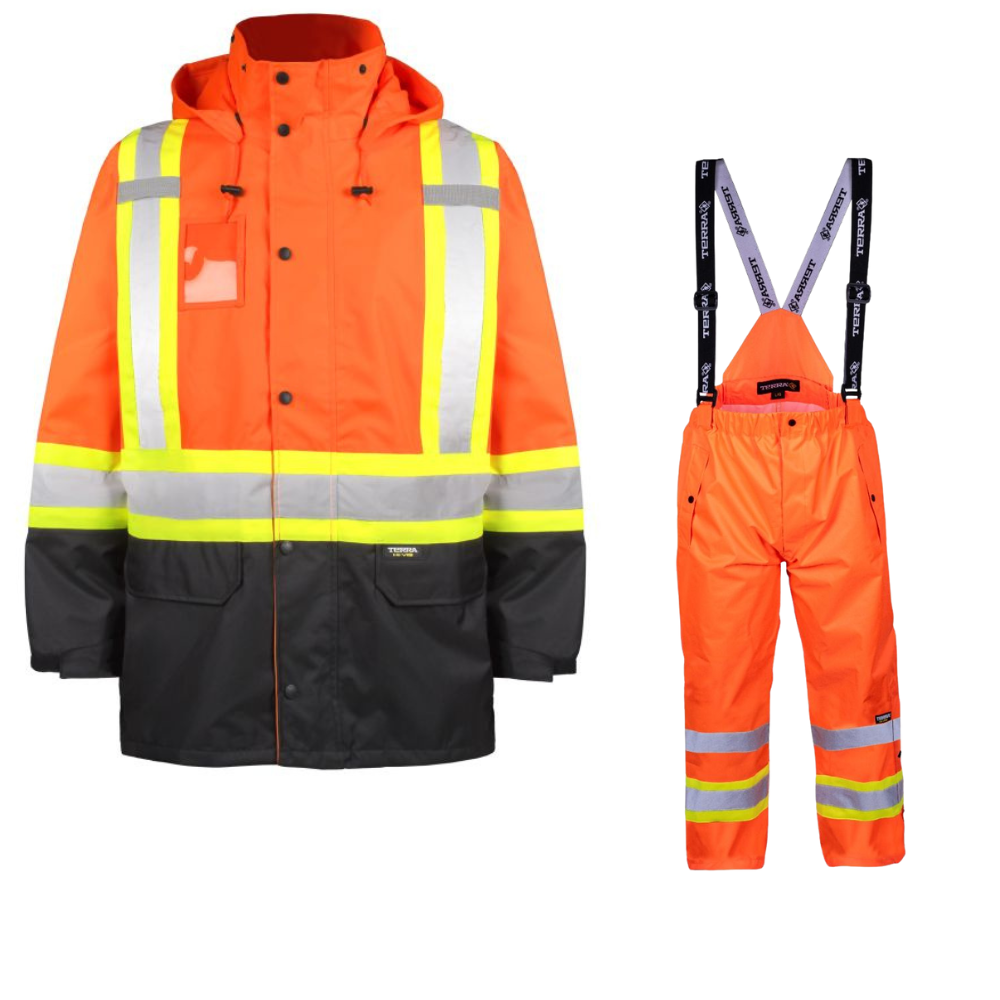 Ensemble Imperméable Terra 300D (Manteau + Salopette)