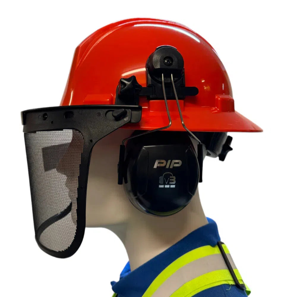 Ensemble de casque forestier PIP Full Brim (Orange) - Riobec Forest_PIP_FBRIM