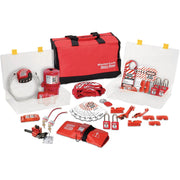 Valve and electrical locking kit
