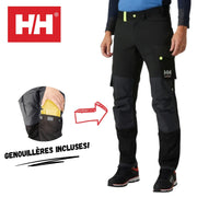 H/H Pantalon Oxford ULTRA-STRETCH (Avec porte-genouillères)