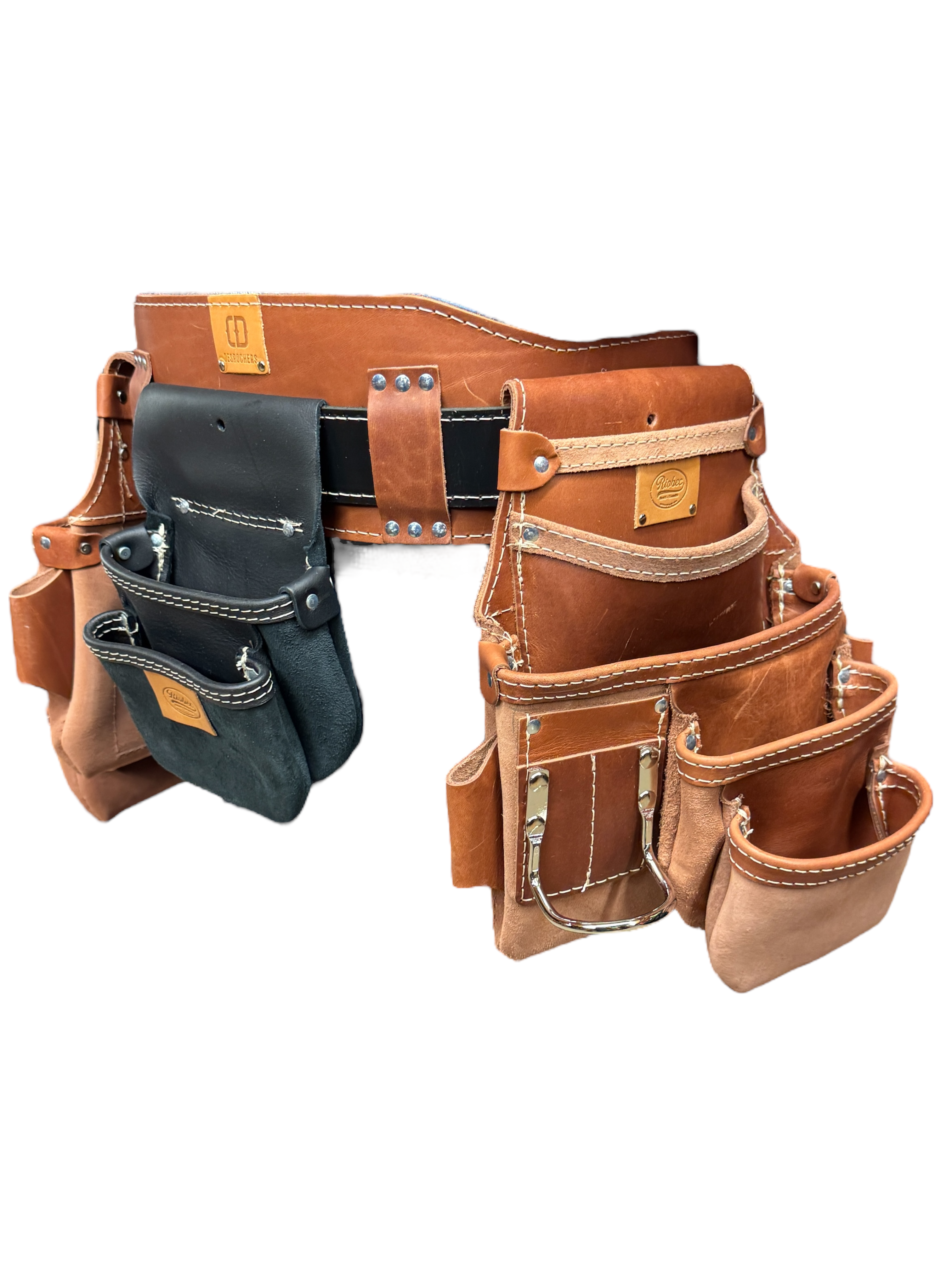 Desrochers set (11 pockets + square holder) - TAN