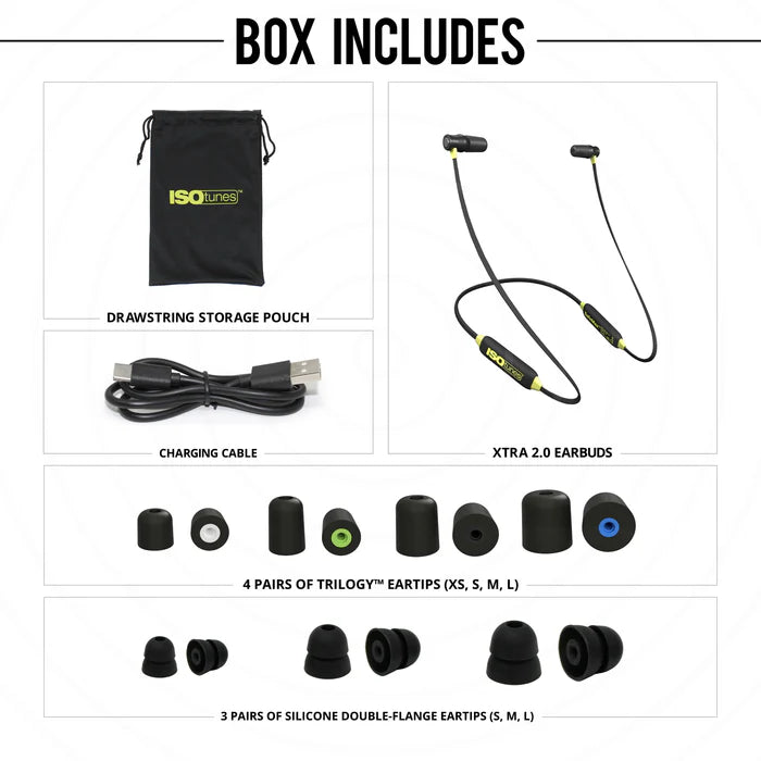 ISOtunes Bluetooth® Hearing Protector - XTRA 2.0
