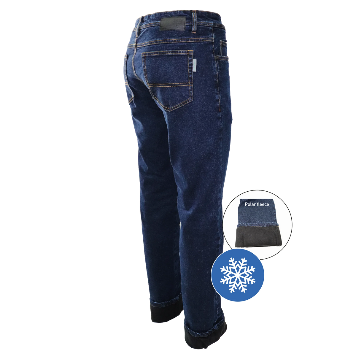 Jeans DOUBLÉ (Polar) - Stretch