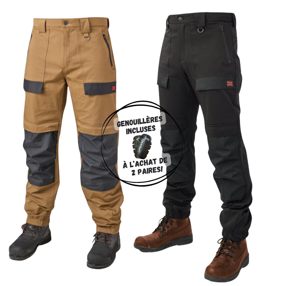 Jogger Tough Duck Ultra-Stretch (Avec porte-genouillères)