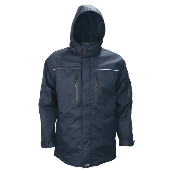 4-in-1 jacket with removable lining