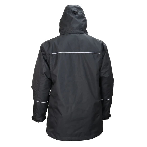 4-in-1 jacket with removable lining