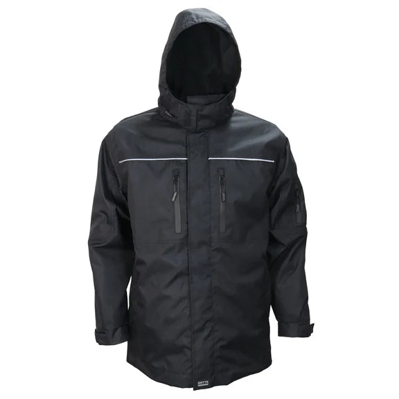 4-in-1 jacket with removable lining