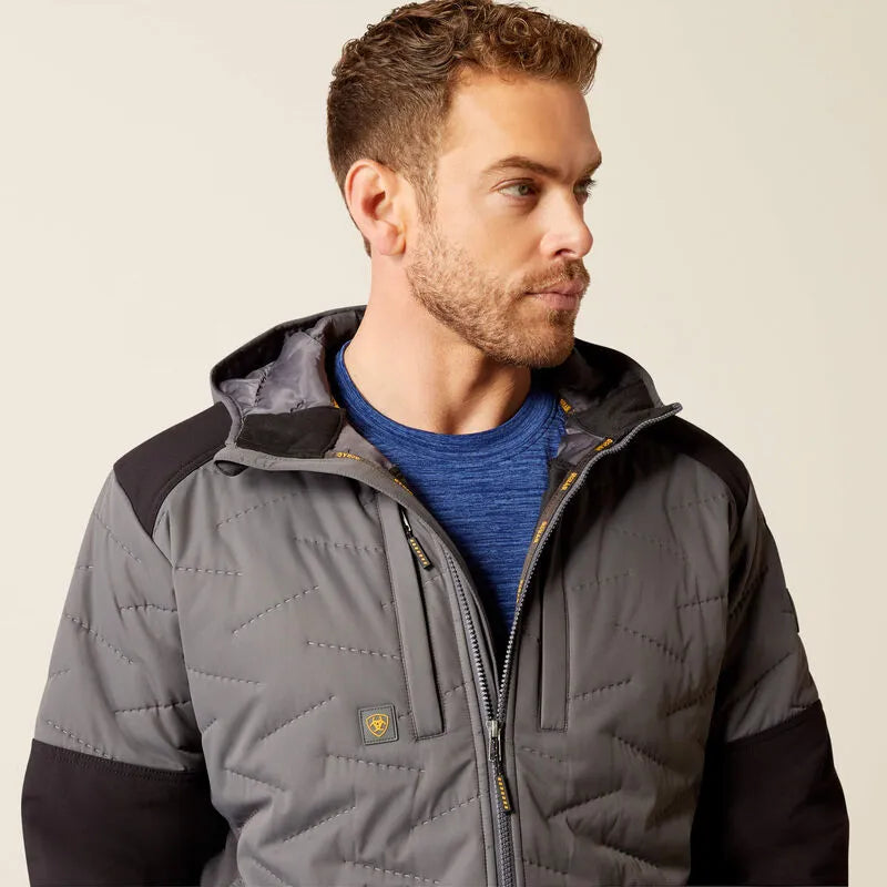 Manteau d'Hiver ARIAT Rebar - Riobec 10052121-GRI-10052121-GRI-M-10052121-GRI-L-10052121-GRI-XL-10052121-GRI-2XL