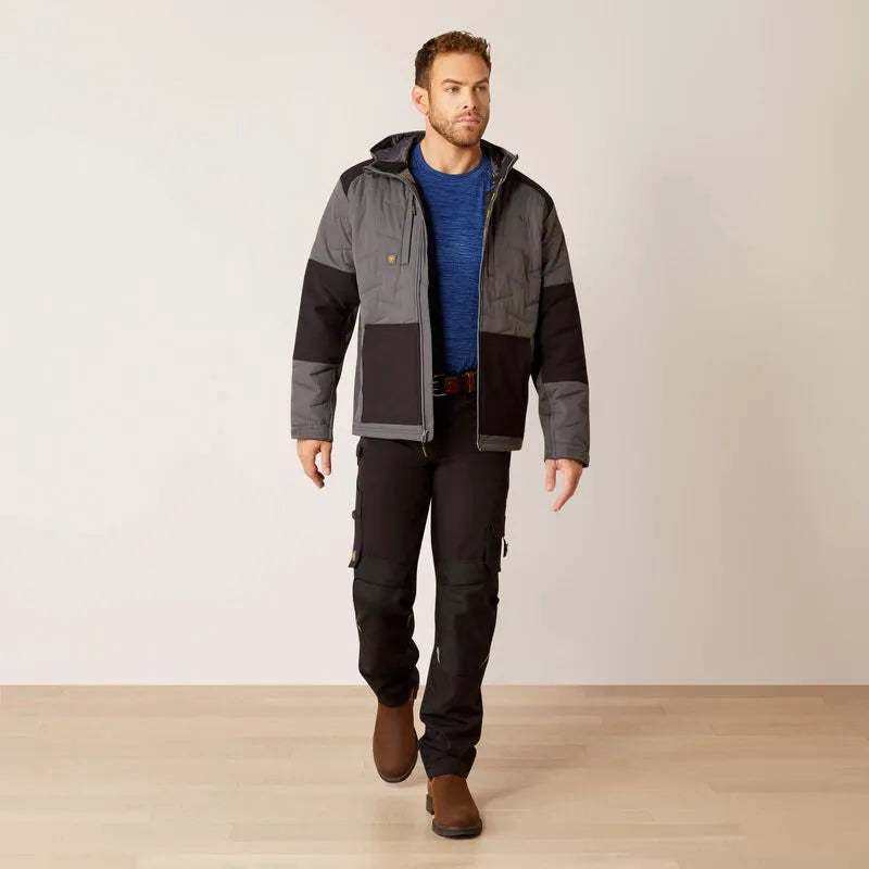 Manteau d'Hiver ARIAT Rebar - Riobec 10052121-GRI-10052121-GRI-M-10052121-GRI-L-10052121-GRI-XL-10052121-GRI-2XL