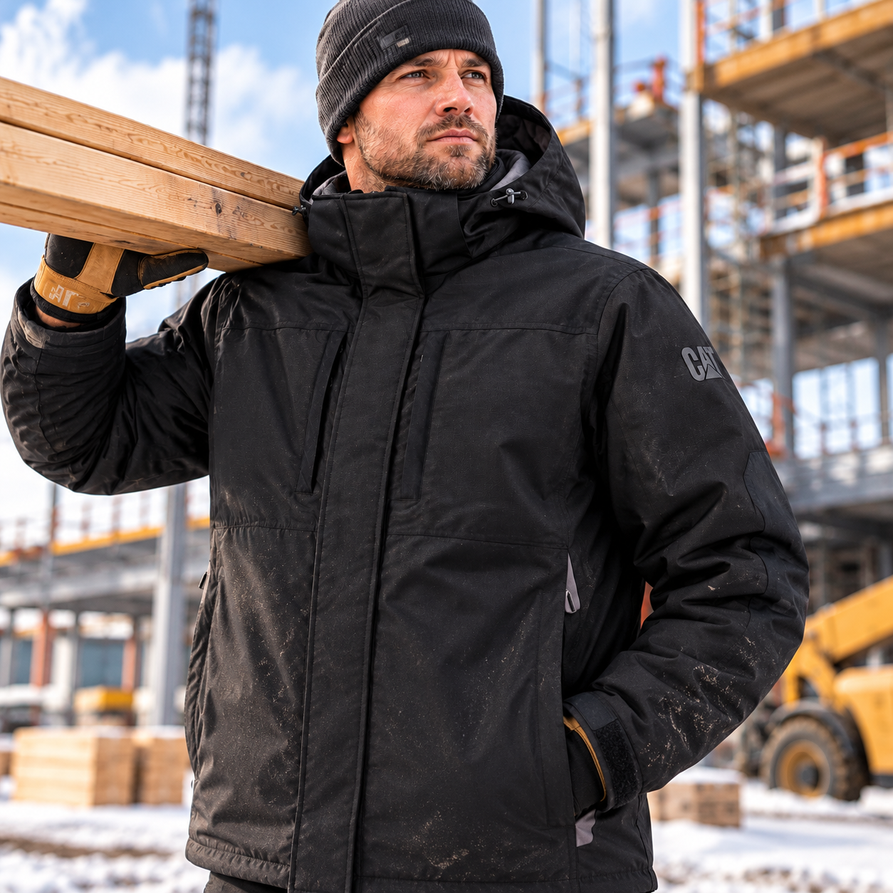 Manteau d'hiver CAT Foreman ColdBlocker (-40) - Riobec 1040072-M