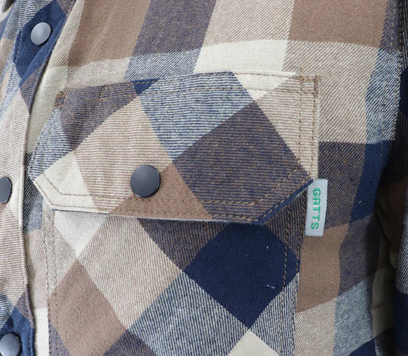 Manteau de Flanelle Doublée Gatts