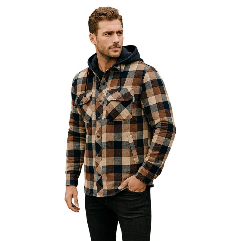 Manteau de Flanelle Doublée Gatts