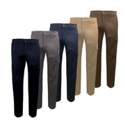 Cargo Pants with Elastic Waistband (Stretch)