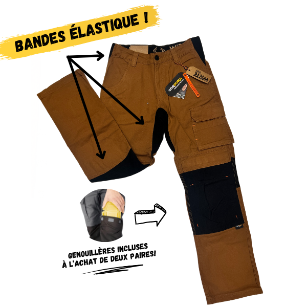 Pantalon SuperFlex (Avec porte-genouillères)
