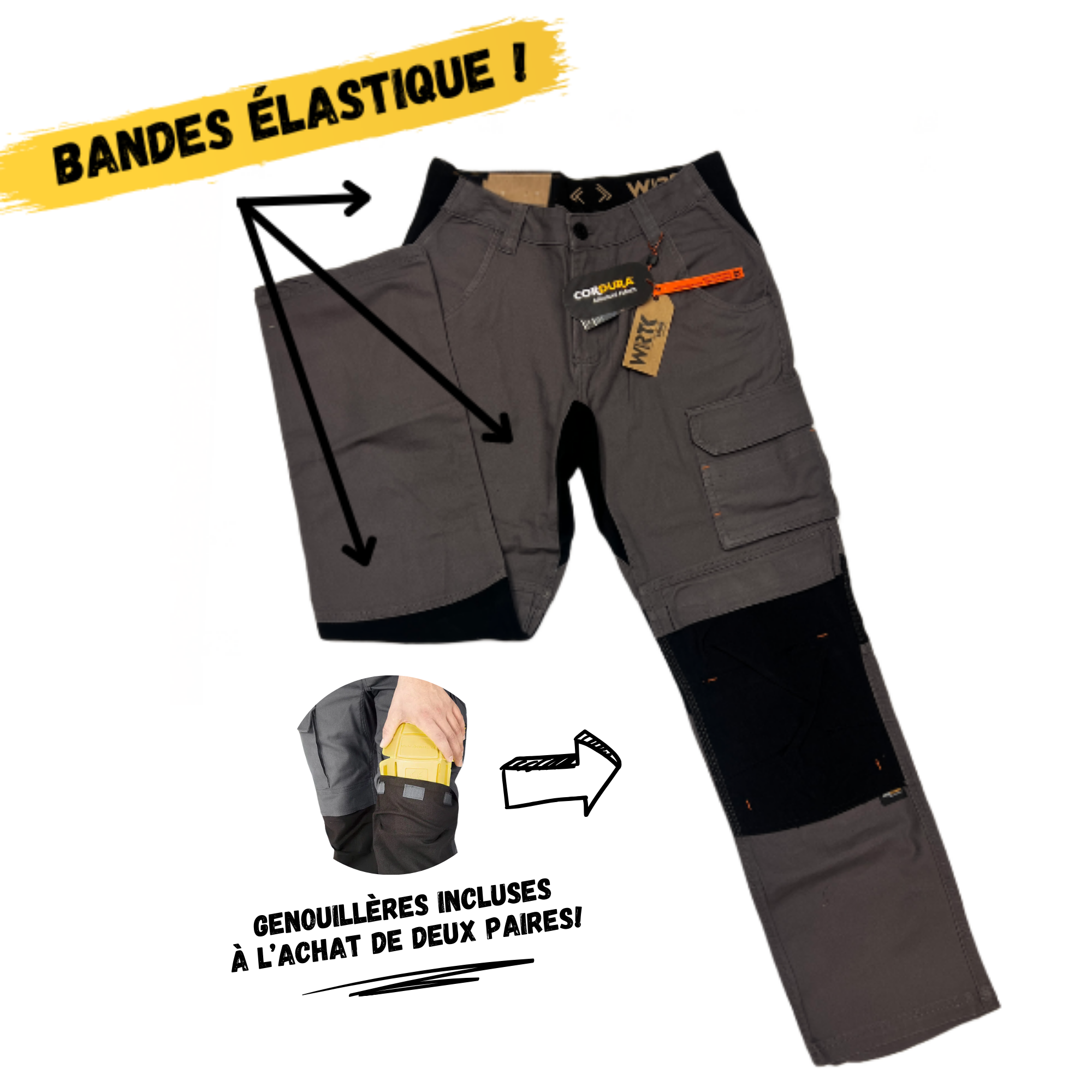 Pantalon SuperFlex (Avec porte-genouillères)
