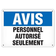 Authorized personnel only