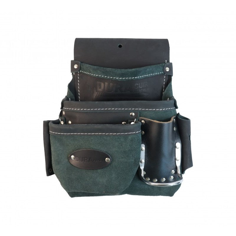 3p nail bag with hammer holder / Duracuir