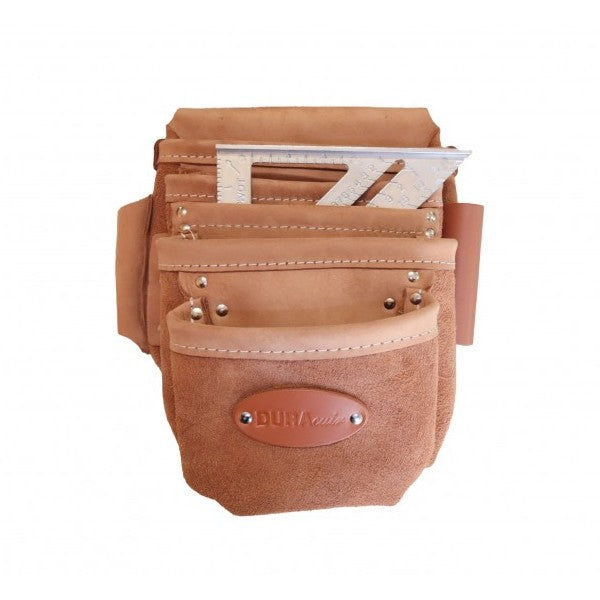 Sac clous avec porte-équerre et insertion arrière / Duracuir P-414