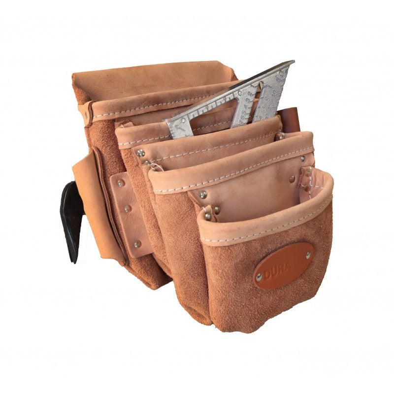 Nail bag with square holder and rear insert / Duracuir P-414