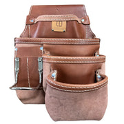 Nail and tool bag (5 pockets) Desrochers - Riobec DM-354-CN-D-NOI-DM-354-CN-G-NOI-DM-354-CN-D-TAN-CM-354-CN-G-TAN