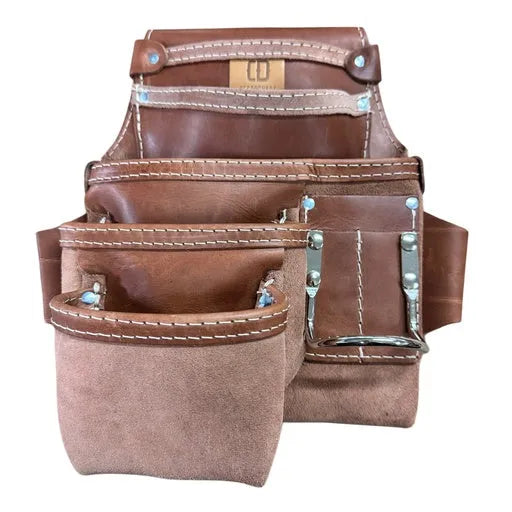 Sac à clous et porte-outils (5 poches) Desrochers - Riobec DM-354-CN-D-NOI-DM-354-CN-G-NOI-DM-354-CN-D-TAN-CM-354-CN-G-TAN