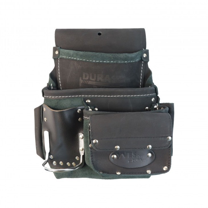 3p tool bag with velcro pocket / Duracuir