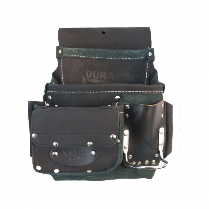 3p tool bag with velcro pocket / Duracuir