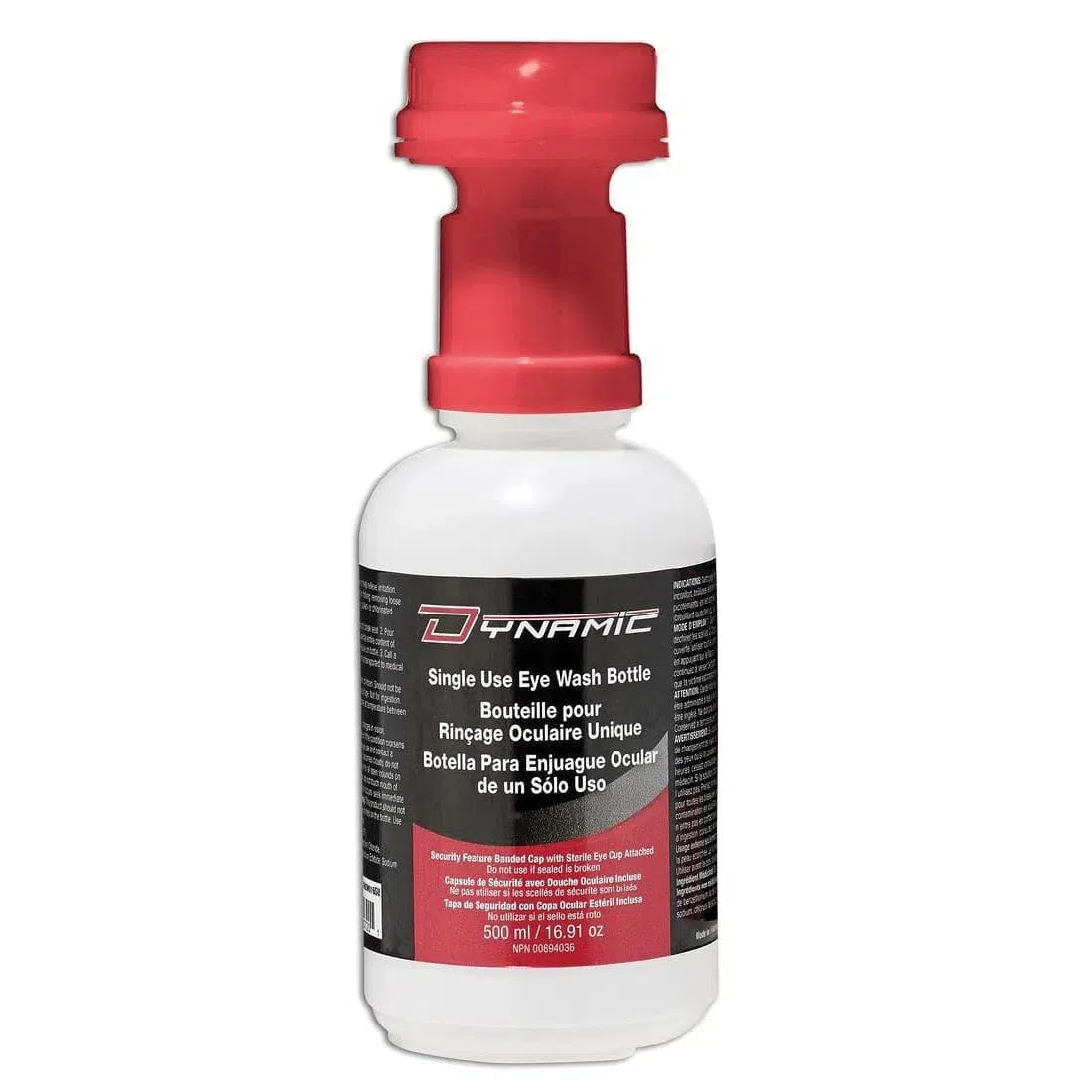 Sterile eye rinse solution