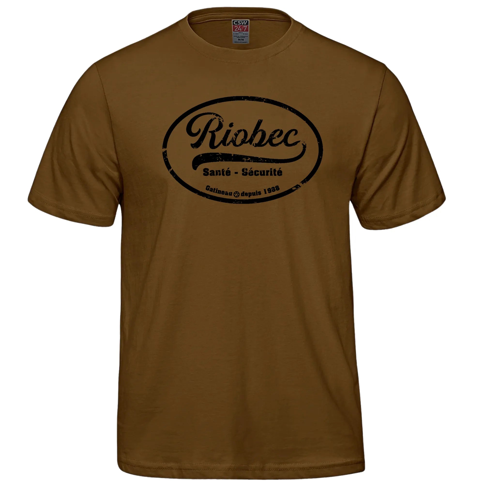 T-Shirt RIOBEC Vintage - Riobec RIOTS-NOI-S-RIOTS-NOI-M-RIOTS-NOI-L-RIOTS-NOI-XL-RIOTS-NOI-2XL-RIOTS-TAN-S-RIOTS-TAN-M-RIOTS-TAN-L-RIOTS-TAN-XL-RIOTS-TAN-2XL