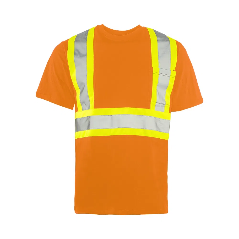 Traffic T-shirt Short sleeve (Cotton) - Riobec TT3-S-TT3-M-TT3-L-TT3-XL-TT3-2XL-TT3-3XL-TT3-4XL