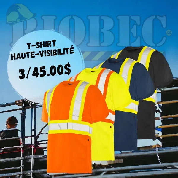 T-shirt de circulation Manche courte (Polyester) - Riobec TT1-ORA-S-TT1-ORA-M-TT1-ORA-L-TT1-ORA-XL-TT1-ORA-2XL-TT1-ORA-3XL-TT1-ORA-4XL-TT1-NOI-S-TT1-NOI-M-TT1-NOI-L