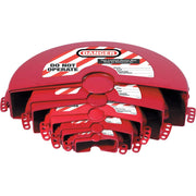 Swivel locks for valve taps