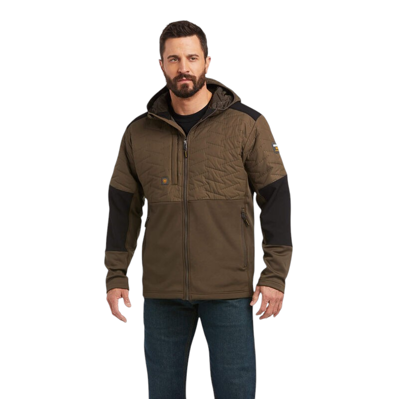 ARIAT Rebar Softshell Jacket (Mid-Season) - Riobec 10037510--10037510-S-10037510-M-10037510-L-10037510-LAG-10037510-XL-10037510-2XL