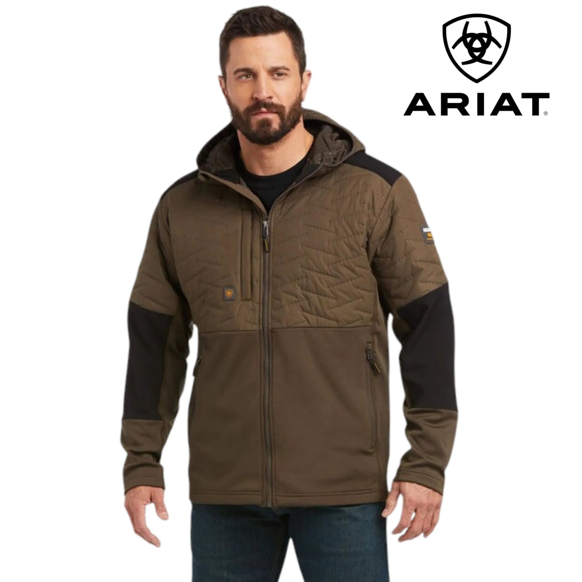 Veste Softshell ARIAT Rebar (Mi-Saison) - Riobec 10037510--10037510-S-10037510-M-10037510-L-10037510-LAG-10037510-XL-10037510-2XL