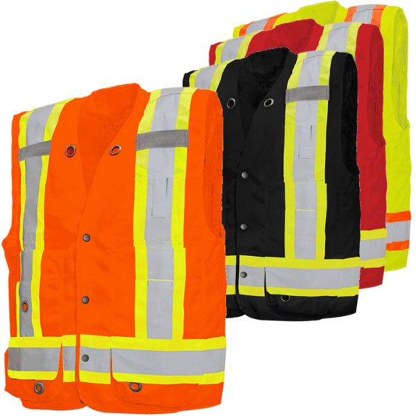 Multi-poche surveyor signaling jacket