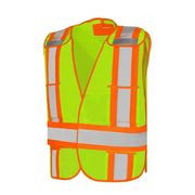 Veste de signalisation ajustable en mesh