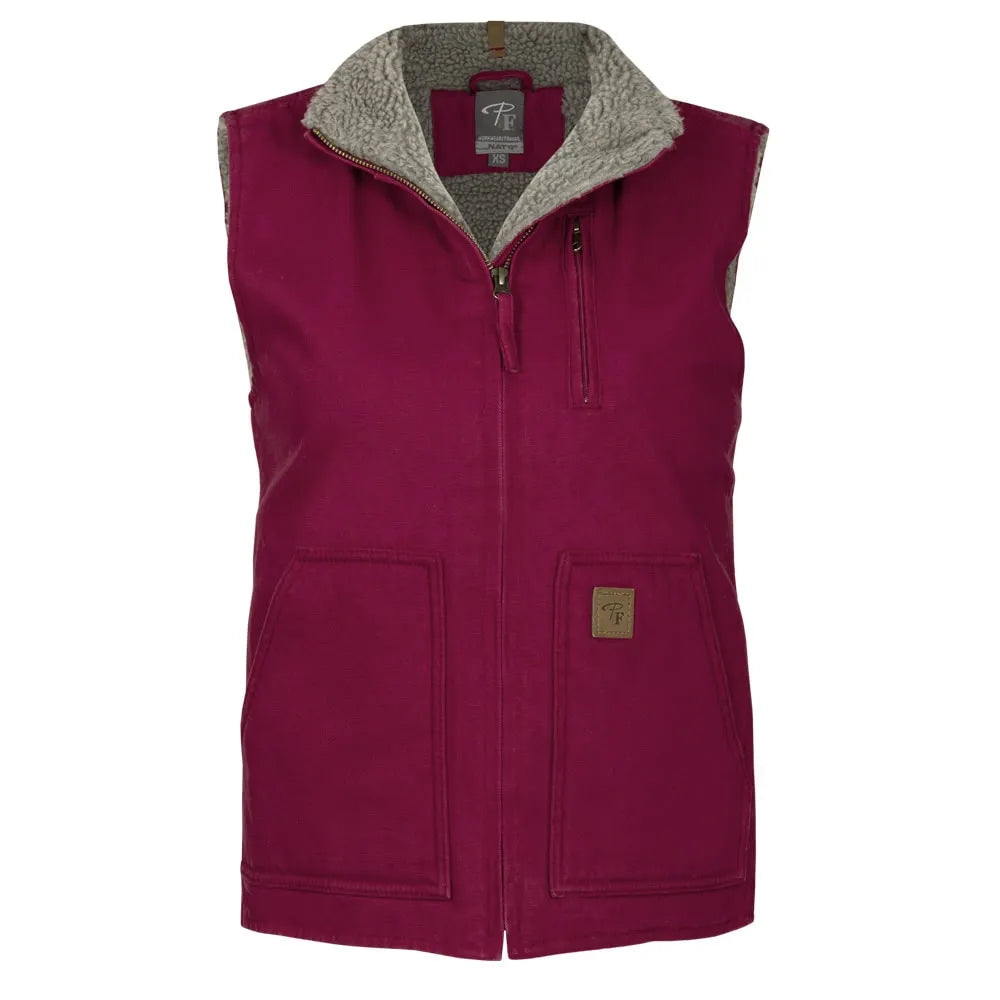 Sherpa-lined sleeveless jacket - Riobec PF492-PF492-PF492-PF492-PF492-PF492-PF492-PF492-PF492
