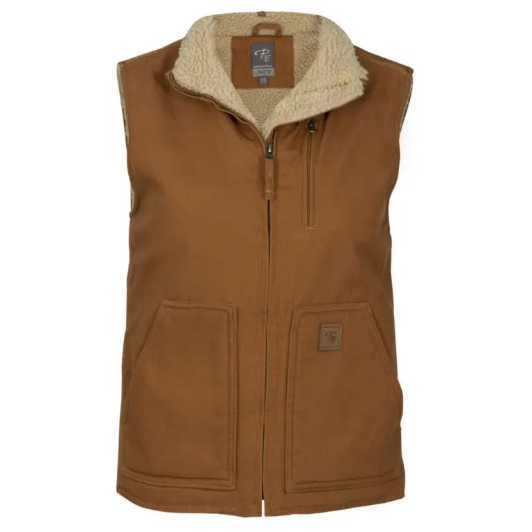 Sherpa-lined sleeveless jacket - Riobec PF492-PF492-PF492-PF492-PF492-PF492-PF492-PF492-PF492
