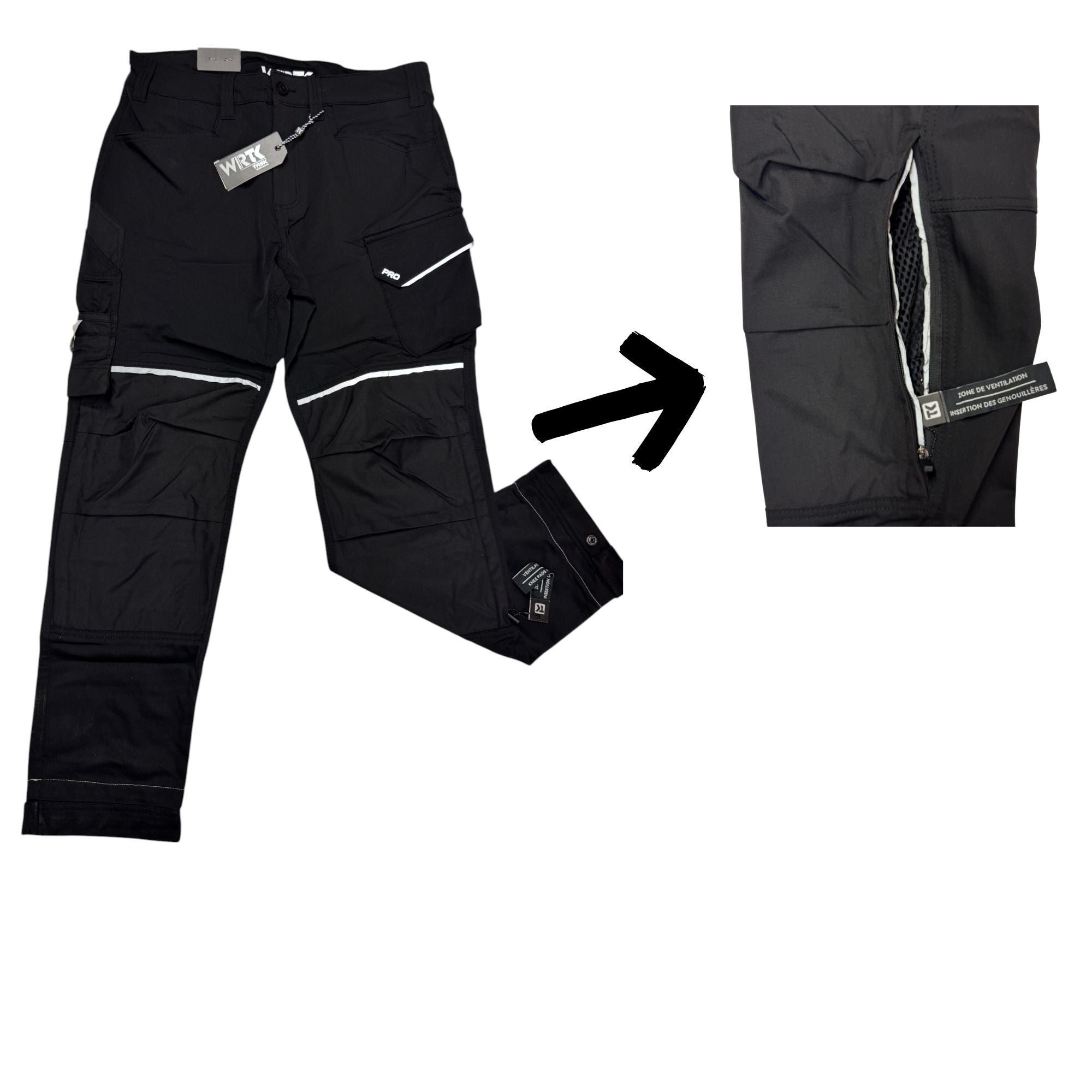 WRTK 4-WAY-STRETCH Pants (With kneepad holders)