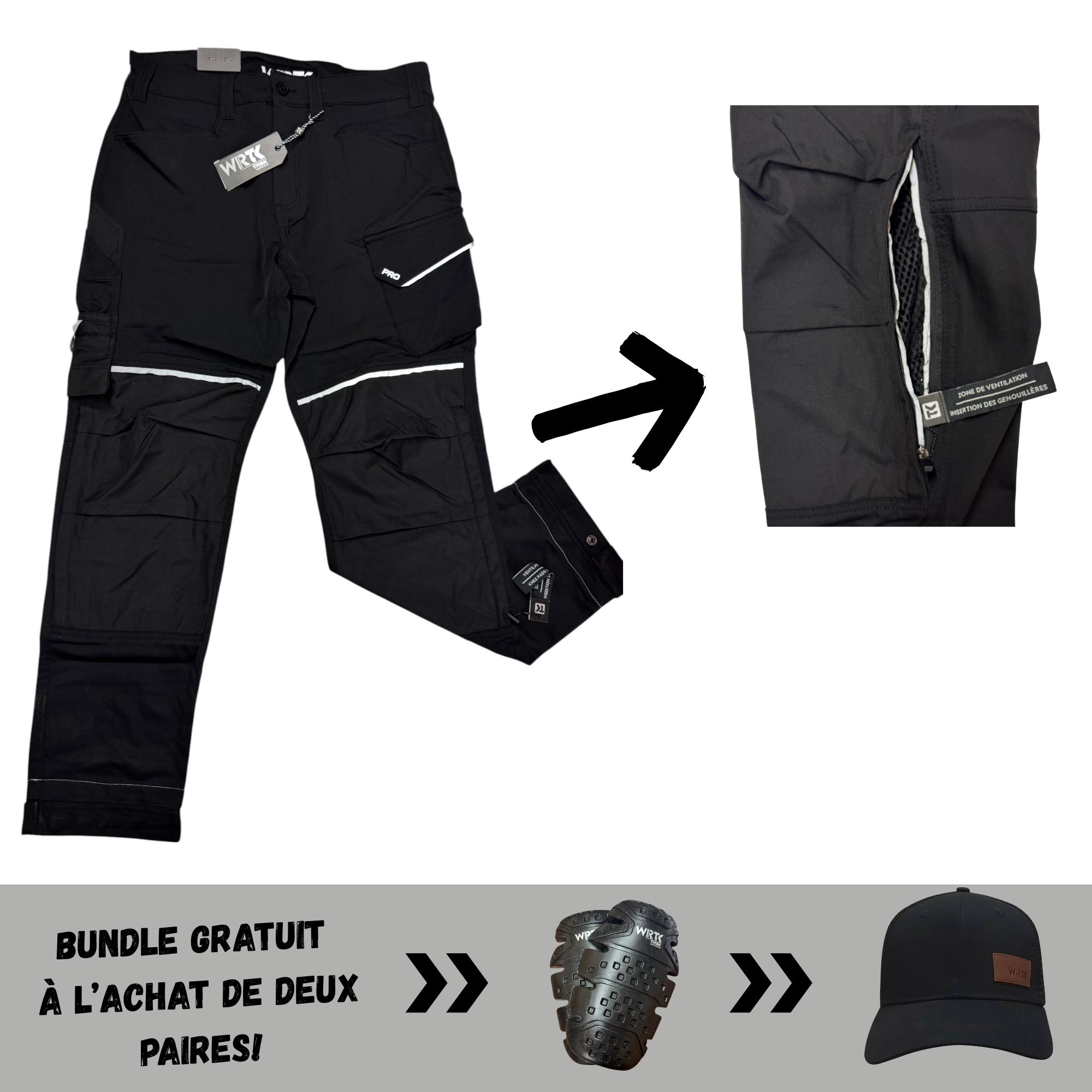 WRTK 4-WAY-STRETCH Pants (With kneepad holders)